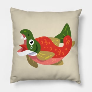 Sad Salmon Pillow