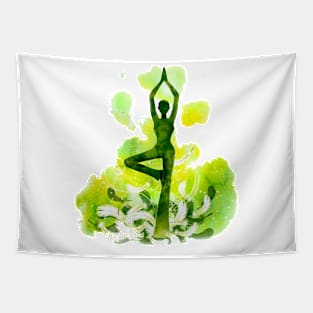 Yoga lima Tapestry