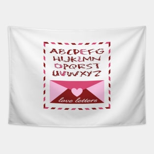 Love Letters Tapestry