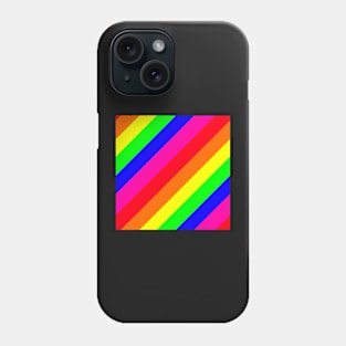 Rainbow stripe pattern Phone Case