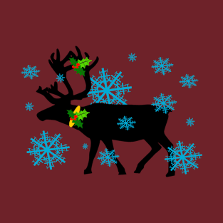 Christmas raindeer design T-Shirt