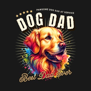 Dog Dad - Fathers Day Gift - Dad Fathers Day T-Shirt