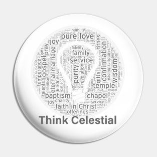 THINK CELESTIAL Pin