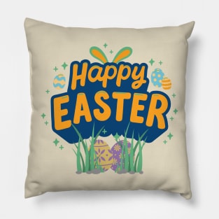 Happy Easter Egg Hunter Pillow