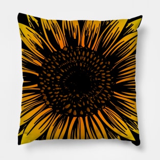 sunflower floral for summer Gift Womens Fall flowers Sunflower Pillow