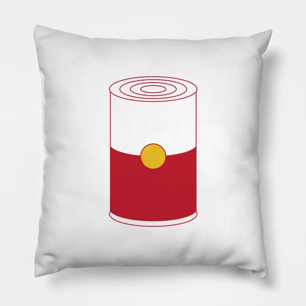 POP ART SOUP Pillow by encip