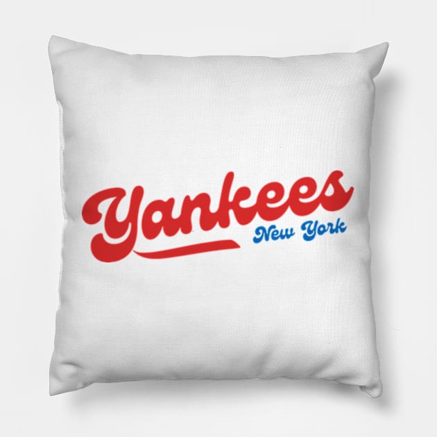 yankees Pillow by soft and timeless