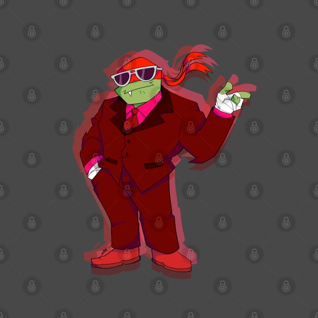 Snazzy Suit Raph by Beansprout Doodles