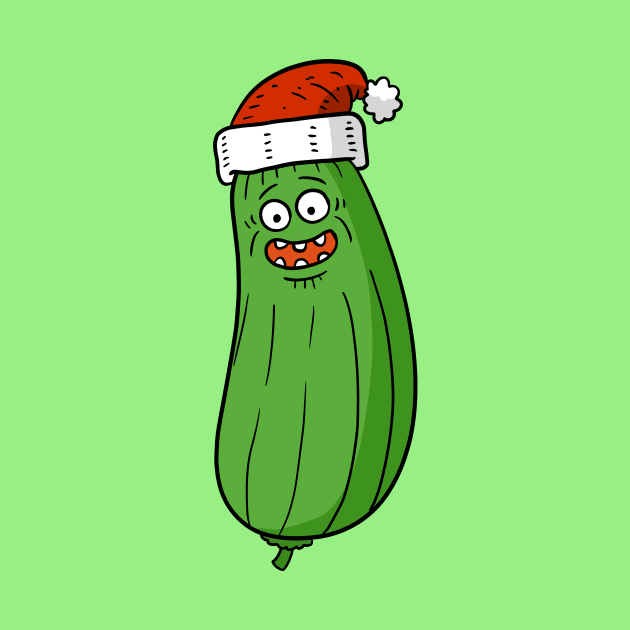 Christmas pickle. ugly Christmas design. by JJadx