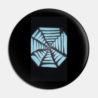 The Blue Web Pin