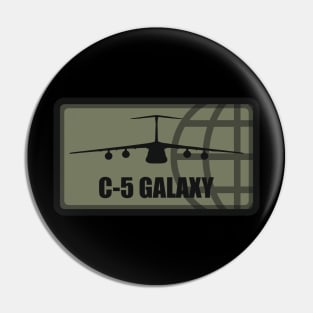 C-5 Galaxy Patch (subdued) Pin