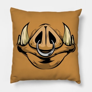 The Hog Mask Pillow