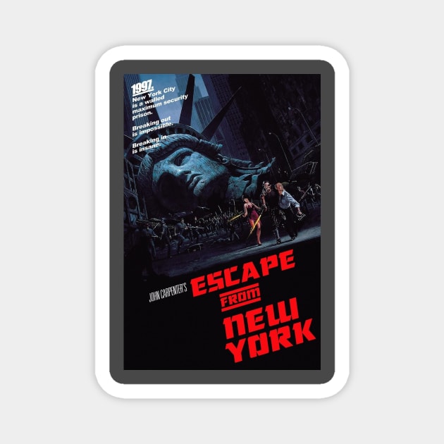 Escape from New York Magnet by Rumblefish_games