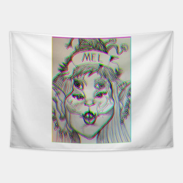 M3L Tapestry by Rubber Cowboy Vampire