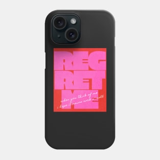 DAISY JONES AND THE SIX BOOK - REGRET ME SONG Phone Case