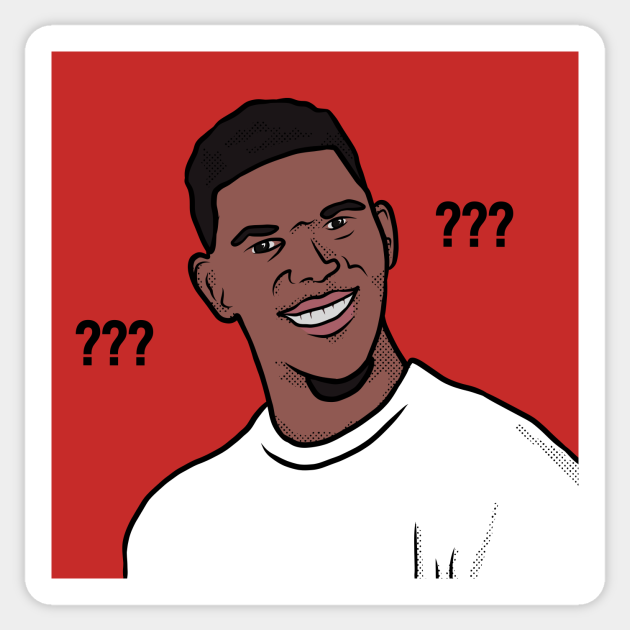 Nick Young Confused Meme - Nick Young - Sticker | TeePublic Nick Young Confused Meme - Nick Young - Sticker | TeePublic