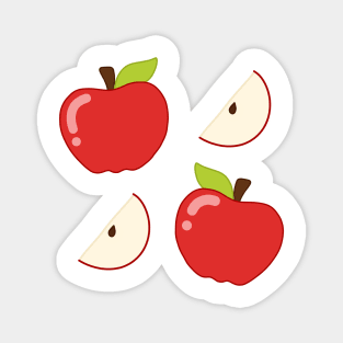 Red Delicious Apple Magnet