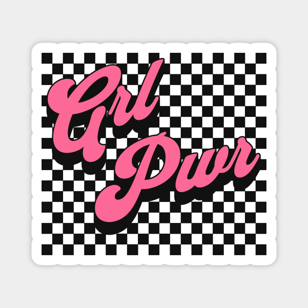 Grl Pwr Magnet by little osaka shop