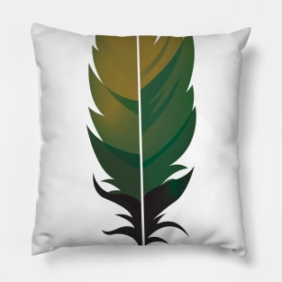 Colorful nature feather Pillow