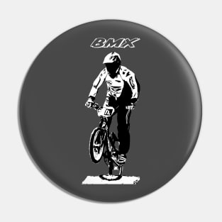 bmx race Pin