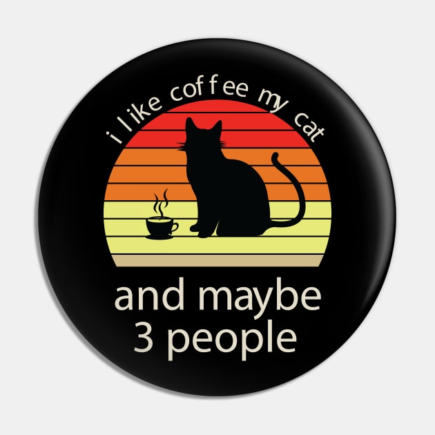 I like coffee cat 3 more Pin by Mako Design 