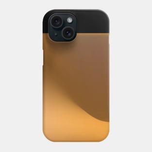 brown abstract Phone Case