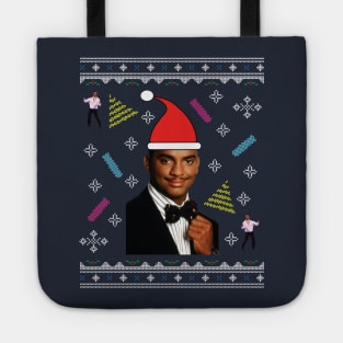 Fresh Prince Of Bel Air Carlton Dance Christmas Knit Pattern Tote