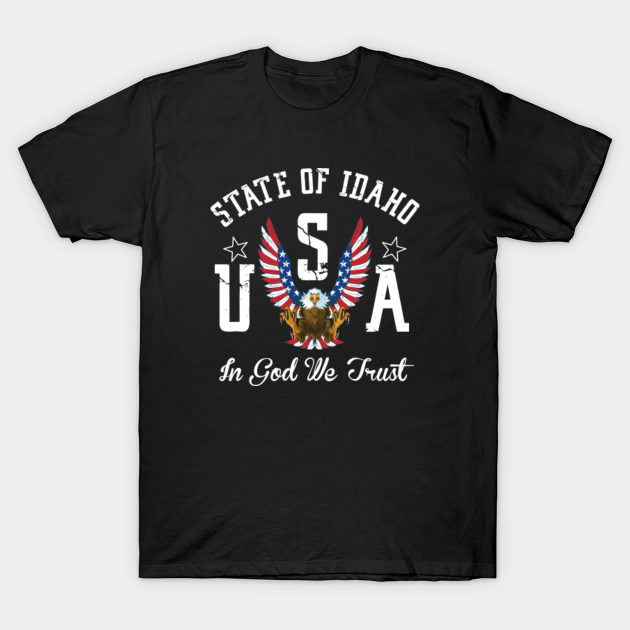 Discover USA clothes Eagle Idaho - Idaho - T-Shirt