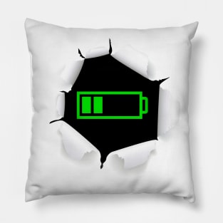 Low Battery Pillow