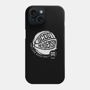 Scoot Henderson Portland Basketball Phone Case