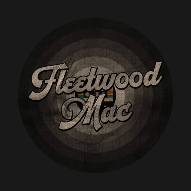 Fleetwood First Name Retro Tape Pattern Vintage Styles by Female Revenant 