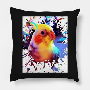 Mrs Binky-Boo Cockatiel Pillow