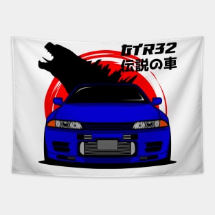 JDM Blue R32 Tapestry