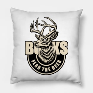 Milwaukee basketball Pillow