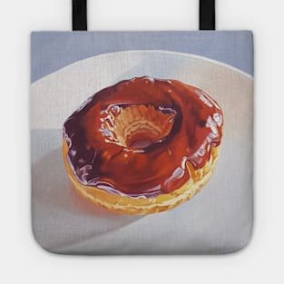 Chocolate Dip Donut painting (#3) Tote