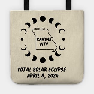 Missouri Kansas City Total Solar Eclipse 2024 Tote