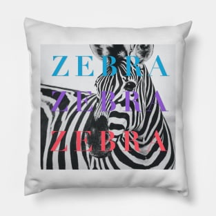 zebra band design Pillow