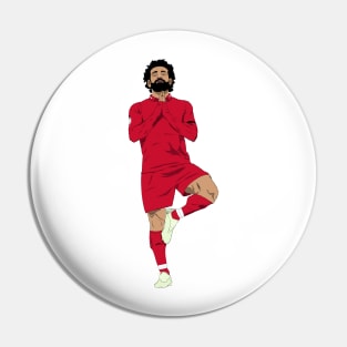 Mohamed Salah Yoga Goal Celebration Pin