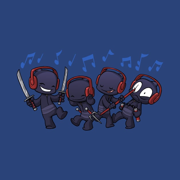 Ninja Dance Party by Dooomcat