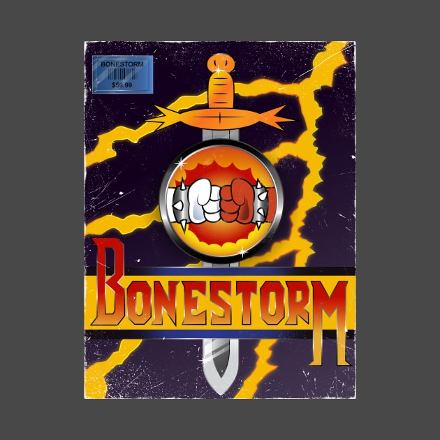 Bonestorm Cover Vintage by demonigote