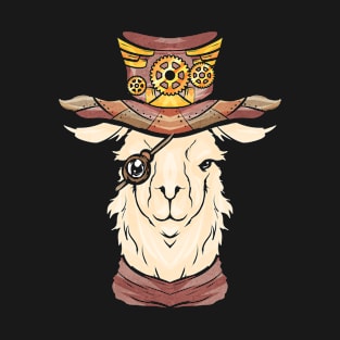 Steampunk Llama T-Shirt