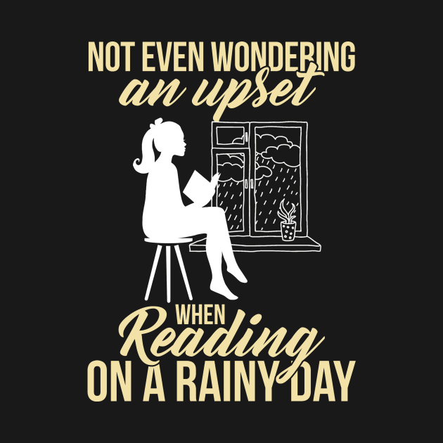 Reading on a rainy day by Zhj