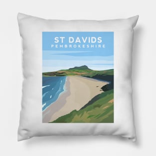 St Davids Beach, Pembrokeshire - South Wales Pillow