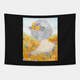 California Poppies Tapestry