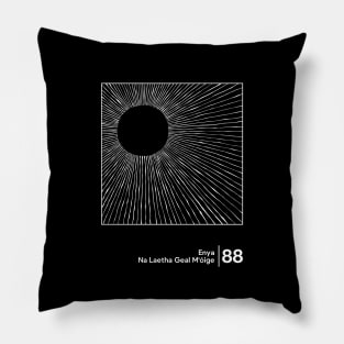 Enya - Original Minimalist Style Artwork Pillow