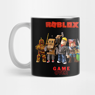 Roblox Game Mugs Teepublic - game over roblox tag