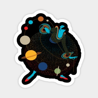 Mademoiselle Galaxy Magnet