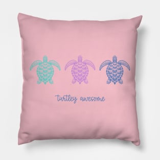 turtley awesome Pillow