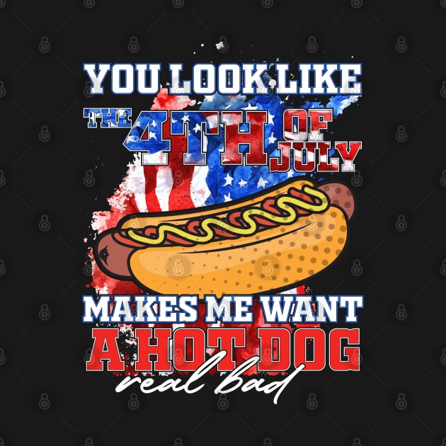 You look like the 4th of July, makes me want a hot dog by Madelyn_Frere