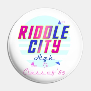 Riddle City High Art #2 Pin